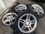18" Mercedes AMG Genuine Wheels + Tires