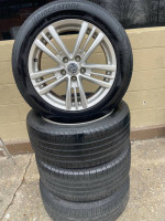 17” Infiniti Factory Wheels and Tires 5Lug