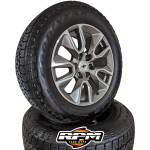 NEW Chevy RST Machined and Grey wheels with Goodyear Trailrunner A/T