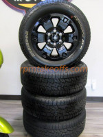 New 2019-23 Ford 18" Ranger Black Gloss Wheels with Hankook ATM Tires!
