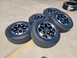 18" Ford Bronco 2022 wheels and A/T tires _ NEW __ WE FINANCE