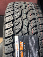 265/65/17 NEW TIRES COSMO A/T SET OF 4 OR SALE BY SINGLE TIRE