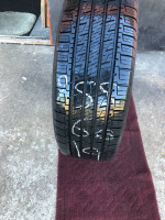255/60/19 USED TIRE GOODYEAR GOOD THREADS ONLY ONE TIRE