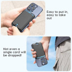 Magnetic Cardholder Wallet for iPhone - Premium Leather Magnet Wallet