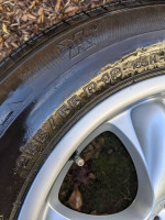2 BMW 18 inch wheels for 2002 - 2006 X5 SUV with Michelin mxv4 tires