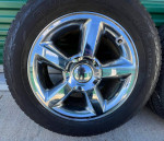 20” Chevy Tahoe Silverado Chrome Factory OEM Wheels Rims Tires 20 inch