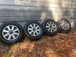 2004 to 2007 Buick Rainier factory 17 inch Rims (Set of four)