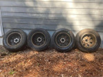 2004 to 2007 Buick Rainier factory 17 inch Rims (Set of four)