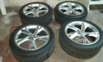 Audi Rs5 Scissor Rims 255/40/ ZR 18 Pirelli Tires 18" Wheels 5x112