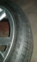 Audi Rs5 scissor 255/40/ZR18 Pirelli Tires 18" 5x112