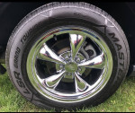 4 Mustang Chrome Bullitt Rims 17x8