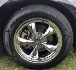 4 Mustang Chrome Bullitt Rims 17x8
