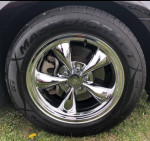 4 Mustang Chrome Bullitt Rims 17x8