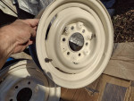 15x5 Vintage 6 lug GM Wheel Tabs & Nubs..Rare Steelie 🤠