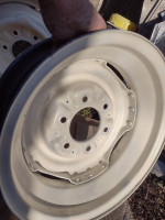 15x5 Vintage 6 lug GM Wheel Tabs & Nubs..Rare Steelie 🤠