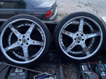 22 INCH DODGE CHARGER wheels and tires
