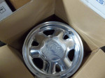 16" Factory GMC Polished aluminum wheels