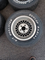 Set of four 15x7 Appliance mesh lace Wheels and tires