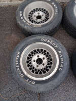 Set of four 15x7 Appliance mesh lace Wheels and tires
