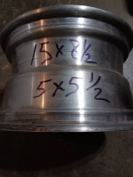 Set of  four  15x8. 5  b.p. 5on5.5  unknown brand
