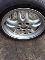 1-205/50R16 87V M&S ON 5 LUG 16" FACTORY ALUMINUM BMW RIM