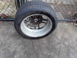 1-205/50R16 87V M&S ON 5 LUG 16" FACTORY ALUMINUM BMW RIM