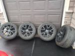 Trackhawk factory wheels and tires