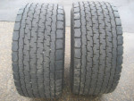 Nice pair of Michelin 445 50 22.5 Super singles