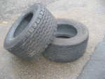 Nice pair of Michelin 445 50 22.5 Super singles