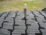 Nice pair of Michelin 445 50 22.5 Super singles