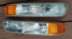 Front Signal Lights For 1999-2002 Silverado, Yukon, Tahoe.