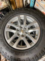 brand new 275-65R18 goodyears on oem chevy rims