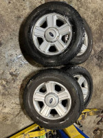 lt 245/70/17 tires on ford f150 wheels