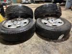 lt 245/70/17 tires on ford f150 wheels