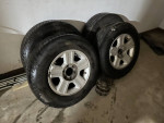 lt 245/70/17 tires on ford f150 wheels