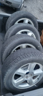 Full set of wheels rims and tires for chevrolet silverado tahoe suburb