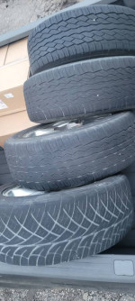 Full set of wheels rims and tires for chevrolet silverado tahoe suburb