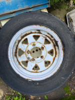 Trailer Tire with Rim
