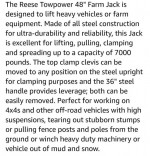 Reese Towpower 48" Farm Jack, Steel Construction, 7000 Pound Capacity