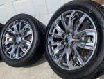 GMC SIERRA DENALI 22" WHEELS AND TIRES SILVERADO YUKON TAHOE