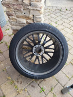 SET OF 4 oz RACING WHEELS AND TIRES