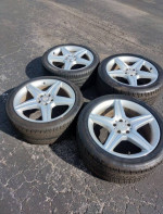 🔥Factory Mercedes Benz 19" Wheels and Tires S550 AMG S600 OEM 2013 A