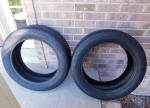 2 - Continental 215/55/18 All Season tires