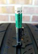 2 - Continental 215/55/18 All Season tires
