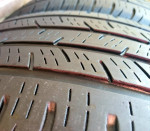 2 - Continental 215/55/18 All Season tires