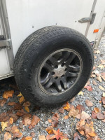 2003 Toyota Sequoia wheels and tires 265/70R