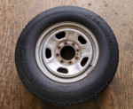 18" Ford Super Duty Spare Tire Steel Wheel