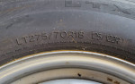 18" Ford Super Duty Spare Tire Steel Wheel