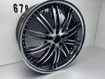 Exotic Alloys X23 Wheel Rim 22” New 5x120 5x112 Lug XIX 22x9