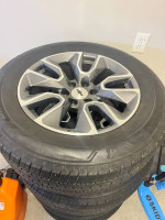 2021 Chevy Silverado RST wheels and tires